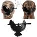 Shop Gothic Hair Accessories: Black Raven Hair Needle & Clip for Women - Perfect Halloween Hairpin - Buy Online on GoSupps.com