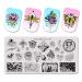 BeautyBigBang Nail Stamp Plate - Star & Butterfly Patterns for Stunning Manicure International Shipping Available - Buy Online on GoSupps.com