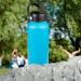 FLORAPELL Straw Lid for Hydro Flask Wide Mouth Bottles - Black | Fits 32/40oz | Replacement Cap with Straw & Flex Handle - Buy Online on GoSupps.com