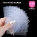 Sularpek 10 Sheets Nail Glue Sticker - 240pcs Double-Sided Adhesive Tabs for Press On Nails | Thin, Breathable, Waterproof Jelly Stickers - Buy Online on GoSupps.com