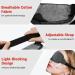 DR.PREPARE Heated Eye Mask - Electric USB Cotton Eye Compress with Smart Temperature Control | For Sleep, Dry Eyes, Blepharitis, Dark Circles | Includes Earplugs - Buy Online on GoSupps.com