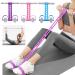 Yoga Pedal Resistance Band - Home Gym Exercise Equipment for Arms & Abs Purple - Buy Online on GoSupps.com