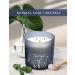 Buy White Sage Sea Salt 3 Wick Candle - 14.5 oz Soy Aromatherapy Candle for Home | Cleansing Energy Sage Scented Candle for Women & Men - Buy Online on GoSupps.com