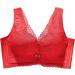 SHINEHUA Bralette Lace Sleep Bustier Tops for Women - Modern Red 36 | Stylish & Comfortable Lingerie - Buy Online on GoSupps.com