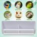 Bird Cage Feeder 3 Pcs Plastic Bird Cage Feeding Bowls Cups Hanging Parrot Water Food Feeder with Compartment and Bird Perch for Small Birds Pigeons Parakeet Canary Sparrow - Buy Online on GoSupps.com