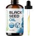 Black Seed Oil - Cold Pressed Virgin Unrefined Black Cumin Seed Oil for Skin 4 oz