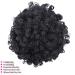 Short Afro Puff Hair Bun Turban - 2 In 1 Drawstring Headwrap & Synthetic Kinky Curly Updo Wig for Black Women | Shop Now! - Buy Online on GoSupps.com