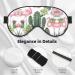 Red Flamingo Succulent Plant Eye Mask - Soft Comfortable Light-Blocking Unisex Sleep Mask | International Shipping - Buy Online on GoSupps.com