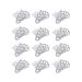 Minkissy Princess Crown Comb  Mini Tiara Exquisite Rhinestone Hair Hoop Crown Hair Comb Party Favor Hair Clips for Girls Women 12 pcs (5) Size 1