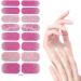 Full Nail Wraps - French Manicure Stickers | Durable UV Resistant Gel Film Professional Quality Beauty Accessories for Ladies Office Travel Evening Gift Modern Elegance - Buy Online on GoSupps.com