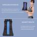 AONEDAY Back Extensor & Massage Device | Back Stretch Trainer for Lumbar Pain Relief & Relaxation - Blue - Buy Online on GoSupps.com