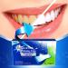 Teeth Whitening Strips for Sensitive Teeth - Removes Smoking, Coffee, & Wine Stains - Dental Care Kit with 28 Whitener Strips - Mint Flavor - Buy Online on GoSupps.com