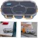 HOLIDYOYO Box Lunch Box Lunch Container Bento Tray Outdoor To Go Cont Student Food Household Pp 8Y4LZ9HMZ3013254NNCONVBL Navy 28.5X19X6.5CM - Buy Online on GoSupps.com