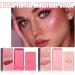 4PCS Cream Blush Stick Smooth Blush Stick Waterproof Moisturizer Stick Matte Highlighter Stick Natural Nude Makeup for Cheek Eyes Lips Red 19 g (Pack of 4) Red - Buy Online on GoSupps.com