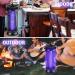 LED Mosquito Killer Lamp EU Or US AC100-240V Night Light UV Purple Bug Zapper Pest Bug Killer Trap Garden Patio Travelling Black purple - Buy Online on GoSupps.com