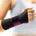 Freetoo light-pass shape wristwear with bionic carpal tunnel rail carry one-tiered wrist bandages for RSI tendonal inflammation extended wrist splint for women men L/XL (new version) Right hand (cherry red)
