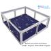 Portable Baby Play Mat | Machine Washable & Foldable Crawling Mat | Soft Non-Toxic Playpen Mat for EIH and Fodoss | 47x47 Square Dark Blue Bear Design | Ideal for Infants & Kids | Non-Slip, Pack of 1 - Buy Online on GoSupps.com