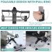 MEETWARM Pedal Exerciser with LCD Display - Portable Folding Mini Stationary Bike for Seniors - Buy Online on GoSupps.com
