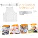 BELLIFFY Barber Apron Hair Apron Stylist Apron Hair Cutting Apron Clear Aprons for Hair Stylist Apron for Hair Stylist Salon Aprons for Hair Stylist Hairdresser Apron Adjustable Apron - Buy Online on GoSupps.com