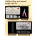 Deciniee Acrylic Nail Kit - 1000 Clear & Natural Fake Nails for French Manicure - 10 Sizes Extension Tips with Box - Women's Press on Coffin Nails - Buy Online on GoSupps.com