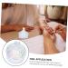 POPETPOP Para U as 1pc Nail Art Crystal Cup Nail Accessories Nail Art Pen Cleaning Cup Clear Plates Manicure Care Tools Container with Lid Nail Art Tools Dappen Dish for Nails Art Plate 8x8cm Assorted Color - Buy Online on GoSupps.com