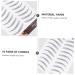 FOMIYES 12 Sheets Waterproof Eyebrow Stickers Stickers Hair Imitation Eyebrow Sticker Artificial 1 count (Pack of 1) Black - Buy Online on GoSupps.com