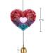 Quilling Paper Filigree Painting Kit for Adults - Heart Wind Chime DIY Craft Wall Decoration - Best Gift Set with Painting and Tools Kit - Buy Online on GoSupps.com