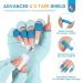 Saviland UV Gloves for Gel Nails - UPF200+ UV Nail Gloves with UV Tape, Finger Gloves for Nail Light Curing and Skin Care - Blue (Gift for Women) - Buy Online on GoSupps.com