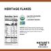 Nature's Path Organic Heritage Flakes Cereal 13.25oz (Pack of 4) | Non-GMO | 6 Ancient Grains | Low Sugar | High Fiber | 5g Plant Based Protein - Buy Online on GoSupps.com