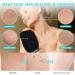 Korean Exfoliating Mitt 2 Pack for Body Skincare and Dead Skin Removal - Black & Blue Exfoliating Gloves for Microdermabrasion at Home Bath Shower - Ideal for Women and Men - Buy Online on GoSupps.com