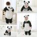 Doladola Panda Hooded Onesie for Toddlers | Autumn Winter Jumpsuit | Ages 2-3.5 Years - Buy Online on GoSupps.com