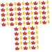 Abaodam 900 Pcs Thanksgiving Maple Leaf Trim Leaves Thanksgiving Supply Confetti Glitter