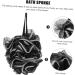 Buy 4pcs Black Bath Balls | Wear-Resistant Loofah Sponge | Portable Bath Accessories for Shower & Spa - Buy Online on GoSupps.com
