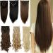 20pcs Weft Clips for Hair Extensions - Black Wig Clips | Durable & Secure Hair Accessories - Buy Online on GoSupps.com