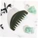 FRCOLOR 3-Piece Portable Jade Comb Set | Natural Jade Massage Tool for Facial & Head Care | Gua Sha Wide Tooth Scraper - Buy Online on GoSupps.com