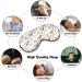 Chihuahua Dog Paw Print Sleep Mask Adjustable Blindfold for Better Sleep and Travel - Men and Women - Buy Online on GoSupps.com
