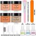 Lofuanna Dip Powder Nail Kit Starter - Halloween Pumpkin Theme | DIY French Manicure Set for Beginners | All-in-One Dipping Powder with Base, Top Coat & Activator - No UV/LED Needed - Buy Online on GoSupps.com