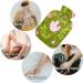 Naanle 2L Hot Water Bottle with Lid - Floral & Bird Design Perfect for Back Pain Relief & Hand/Foot Warmer Hot & Cold Therapy - Buy Online on GoSupps.com