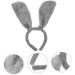 Yardenfun 1pc Animal Ear Headband Girl Hair Hoop Festival Hair Hoop Party Headdress Decoration Dog Ear Hair Hoop Party Hair Hoop Ball Hair Hoop Adorable Hair Hoop Hair Accessory Props 32x12cm Grey - Buy Online on GoSupps.com
