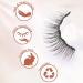 TFHAllOSTYLE 3D Magnetic Eyelashes with Eyeliner Kit 2 Tubes of Magnetic Eyeliner Nature Look No Glue & Tweezers 10 Pairs Natural Wispy Fluffy 3D Effect False Eyelashes (101) - Buy Online on GoSupps.com