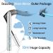 KevKev 10ml Black Lash Glue - 48Hrs Long-Lasting & Waterproof Eyelash Extension Adhesive with Remover Cotton Swabs - Mild Formula Cluster Lash Glue for Individual Lashes - Buy Online on GoSupps.com