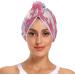 Elephant Dry Hair Cap Set - 2 Piece Quick Drying Towel & Button Headband | Super Absorbent Soft & Comfortable - International Shipping Available - Buy Online on GoSupps.com