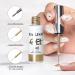RARJSM Metallic Gel Liner Nail Art Set - Silver Bronze & Gold - 3D Mirror Chrome Effect - 8ml Gel Polish with Thin Brush for Home Salon - Curing Required - Buy Online on GoSupps.com