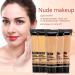 Sonew Smooth Makeup Base Liquid Foundation Natural Whitening Liquid Makeup Base Cover Moisturizing Concealer Sunscreen 38ml(04) - Buy Online on GoSupps.com