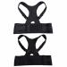 FOUMECH Back Brace Posture Corrector - Adjustable Support with 10 Magnets for Improved Posture & Lumbar Support - Pain Relief for Men & Women (XX-Large Black - Buy Online on GoSupps.com