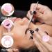 300PCS Disposable Glue Rings for Eyelash Extensions - Volume Lashes Fan Pink - Buy Online on GoSupps.com