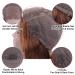 Muokass 4x4 HD Lace Front Wig 26 Inch #4/27 Color - Brazilian Virgin Human Hair, 150% Density, Pre Plucked, Elastic Bands, Natural Hairline - For Black Women - Buy Online on GoSupps.com