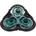 LAURAG Electric Shaver Head Replacement - 3 Floating Blades for Philips Norelco RQ11 2D - Washable & Durable - Buy Online on GoSupps.com