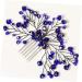 FRCOLOR Hair Comb Bridesmaid European Fashion Accessories Rhinestones - Buy Online on GoSupps.com