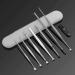 8pcs Ear Pick Cleaning Set - Ear Wax Remover Curette Kit for Health Care - Buy Online on GoSupps.com